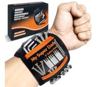 Fathers Day Gift Ideas, My Super DAD Magnetic Wristband Tool Gifts for Dad, Dad Birthday Gift, Best Dad Gifts, Dad Gifts Ideas from Daughter Son, Cool Gadgets Gifts for Dad