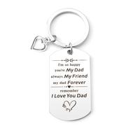Father's Day Gifts Kyring Gifts for Dad Gifts Father's Day Gift from Daughter Son Dad Birthday Gift Best Dads Gifts Ideas for Dads Presents Papa Gifts for Daddy Present for Daddy Who Wants Nothing