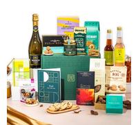 Fathers Day Hamper for Dad, Perfect Family Hamper for Sharing with Truffles & Hot Chocolate Set by EDEN & CO - Plus 2 Non-Alcoholic Mocktail