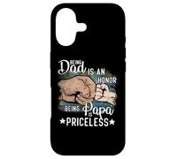 Father's Day Honor Priceless Dad Papa Fist Bump Case for iPhone 17