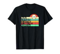 Father's day humour marathon runner dad racing T-Shirt