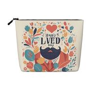 Fathers Day Love Dad 1 Versatile Travel Toiletry Bag Makeup Bag, Perfect for Daily Use and Business Trips