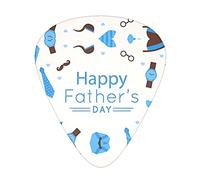 Fathers Day Love Dad Guitar Plectrums Classical Triangle Bass Acoustic And Electric Guitar Plectrums For Guitarists 12 Pieces