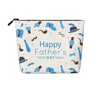 Fathers Day Love Dad Waterproof Large Capacity with Zipper Travel Business Trip Home Multifunctional Makeup Bag Storage Bag Coin Purse
