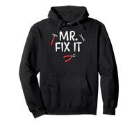 Fathers Day Mr Fix it Fun DIY Handy Man Dad Daddy Match Men Pullover Hoodie