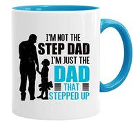 Acen Merchandise Father's Day Mug | Dad Birthday Christmas Gifts for Dad from Daughter Son | Gift for Stepdad | Dads Mug | Gifts for Dad | Dad Birthday Gifts | World's Best Dad (Step DAD)