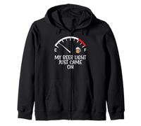 Fathers Day My Light Just Came On Funny Dad Papa Humor Joke Zip Hoodie
