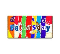 Fathers Day Novelty Chocolate Bar Wrapper Lovely Gift Present for Dad Daddy Pa#177 (with chocolate bar)