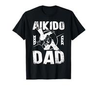 Father's day Papa Aikido Dad T-Shirt