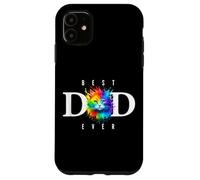 Father's Day Rainbow Cat Shirt For Dad,Dada Daddy Funny PAPA Case for iPhone 11