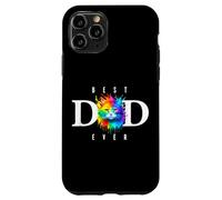 Father's Day Rainbow Cat Shirt For Dad,Dada Daddy Funny PAPA Case for iPhone 11 Pro