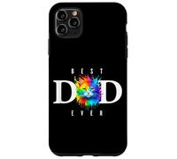 Father's Day Rainbow Cat Shirt For Dad,Dada Daddy Funny PAPA Case for iPhone 11 Pro Max