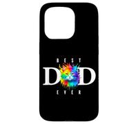 Father's Day Rainbow Cat Shirt For Dad,Dada Daddy Funny PAPA Case for iPhone 15 Pro
