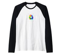 Father's Day Rainbow Cat Shirt For Dad,Dada Daddy Funny PAPA Raglan Baseball Tee