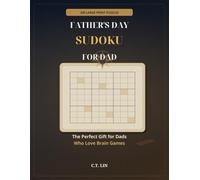 Father's Day Sudoku for Dad: 200 Large Print Puzzles | The Perfect Gift for Dads Who Love Brain Games