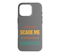 Father's Day Super Dad You Can't Scare me Sarcasm Case for iPhone 16 Pro