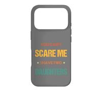Father's Day Super Dad You Can't Scare me Sarcasm Case for iPhone 17 Pro