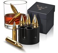 Father's Day Whisky Stones Gifts for Dad from Daughter Son, Cool Mens Gifts for Him Grandad Daddy Step Dad, Birthday Anniversary Wedding Retirement Presents for Friends Husband Teacher