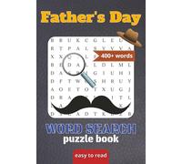 Father's Day word search puzzle book: "Celebrate Dad with Brain-Boosting Puzzles - A Great Father’s Day Gift Idea