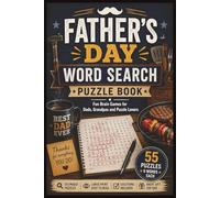 Father's Day Word Search Puzzle Book: Fun Brain Games for Dads, Grandpas and Puzzle Lovers