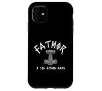 Fathor A God Among Dads - Viking Dad Norse Mythology Case for iPhone 11