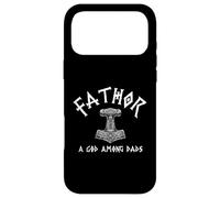Fathor A God Among Dads - Viking Dad Norse Mythology Case for iPhone 17 Pro Max
