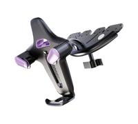 fatiaou Mobile Phone Holder for Car, 360° Rotation Non-Slip Automatic Clamp, Mobile Phone Holder with 360 Degree Rotation for Trucks, Saloons, SUVs, Vehicles, Men, Women, Drivers, Travel