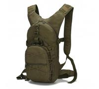 Faticenic Rucksack Backpack Waterproof Hiking Daypack With Helmet Holder - Rucksack For Hiking Cycling, Green, Backpack