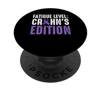Fatigue Level: Crohn's Disease PopSockets Adhesive PopGrip