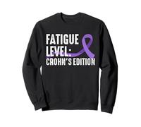 Fatigue Level: Crohn's Disease Sweatshirt