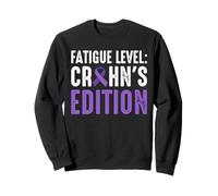 Fatigue Level: Crohn's Disease Sweatshirt