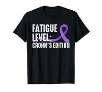 Fatigue Level: Crohn's Disease T-Shirt