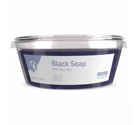 Fatima's Garden Nila Blue Black Soap - Smoothing Hammam Cleanser, 150g