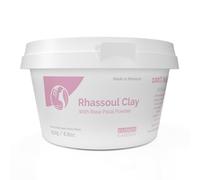 Fatima's Garden Rhassoul with Rose Petals - Soothing Face & Hair Mask, 250g