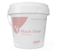 Fatima's Garden Rose Oil Black Soap - Natural Exfoliator, 1kg