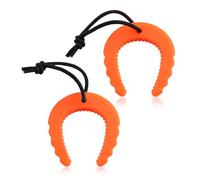 Fatiya 2 Pieces Portable First Responder Door Stops for Law Enforcement, Tactical Police Door Jam with Nylon Cord Attachments, Firefighter Door Stopper Prevent from Closing & Quick Passage