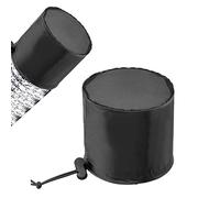Fatiya 2Pcs 4 Inch Grow Tent Vent Cover Filter, Duct Filter Net with Elastic Band and Fixed Buckled, Black Mesh Screen Shield for Exhaust Fan, Plant Growth, Tent Ventilation