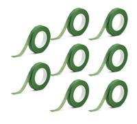 Fatiya 8 Roll Light Green Floral Tape, 12 mm Width Flower Tape, Bouque Florist Stem Wrap Floristry Supplies for Wrapping Arranging DIY Craft Projects Wedding (30 Yard/Roll)