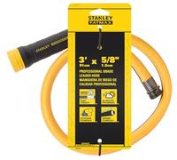 STANLEY BDS7913 FATMAX 3 ft x 5/8 in Professional Grade Polyfusion Leader Hose-BDS7913 Garden Hose, Yellow, Black