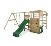 FATMOOSE ActionArena Air Play Tower Climbing Frame, Green