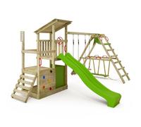 Fatmoose FruityForest Fun XXL Play Tower, Apple Green Slide