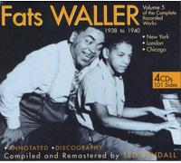 FATS WALLER - THE COMPLETE RECORDED WORKS VOL.5 4 CD NEW