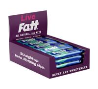 Fatt Prebiotic Keto Bars - Coconut + Macadamia (15 x 30g) - 3g Carbs - 11g Fibre - High Fibre - Functional Snack - Vegan - No Seed Oils - Sweetener Free - Gut Health Keto Bar (Coconut + Macadamia)