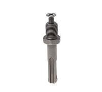 fatteryu 12mm Thread Dia SDS Plus Round Shank Drill Chuck Adapter Connector Gray