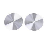 fatteryu 2 Pcs Cup Holder Cover Mat Trim For Range Rover Sport Discovery Universal