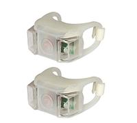 fatteryu 2PCS Baby Stroller Night Light Waterproof Silicone Caution lamp Outdoor Safety