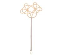 fatteryu Traditional Racket Woven Imitation Rattan Clean Duster Carpet Rug Beater Durable Handmade