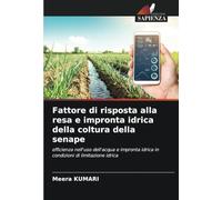 Fattore di risposta alla resa e impronta idrica della coltura della senape: efficienza nell'uso dell'acqua e impronta idrica in condizioni di limitazione idrica