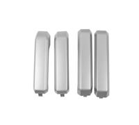 Fatudoz Interior Inner Door Handle Cover Trim for Ford F150 2015-2020 (4PCS, Silver)