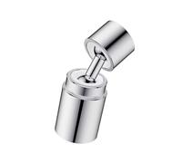 Faucet Adapter 360 Degrees Swivels Functionality Splashproof Operations Water Conservation Simple Assembly Zincs Alloys Regulable Simple Kitchen Faucet Aerator